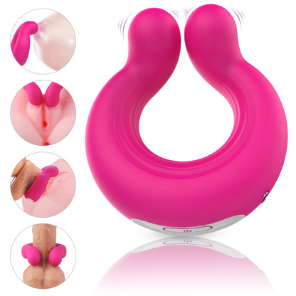 London Eye Couple's Vibrating Cock Ring - Multi-Function Penis Ring for Enhanced Pleasure