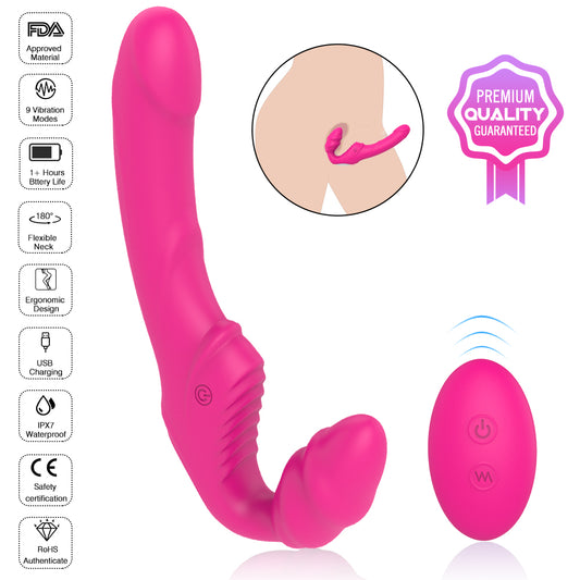 Rechargeable Wearable Vibrating Dildo