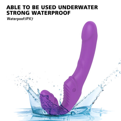 Rechargeable Wearable Vibrating Dildo