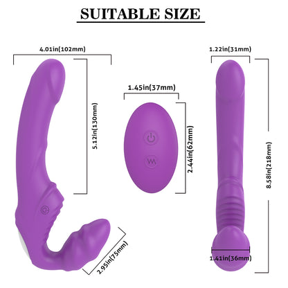 Rechargeable Wearable Vibrating Dildo