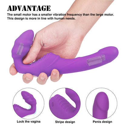 Rechargeable Wearable Vibrating Dildo