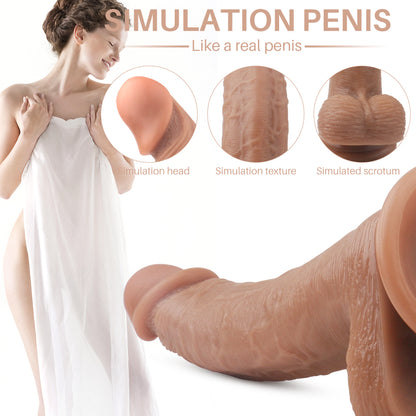 Realistic Dildo Pump with Belt: Vibrating Dildo Factory for Women