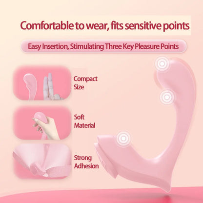 Remote-Controlled Wearable Magnetic Vibrating Egg for Female Sensations